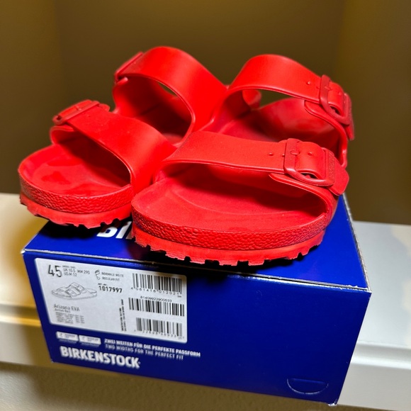 BIRKENSTOCK - Eva Arizona Sandals, Active Red, Men’s Size 12 - Picture 3 of 14